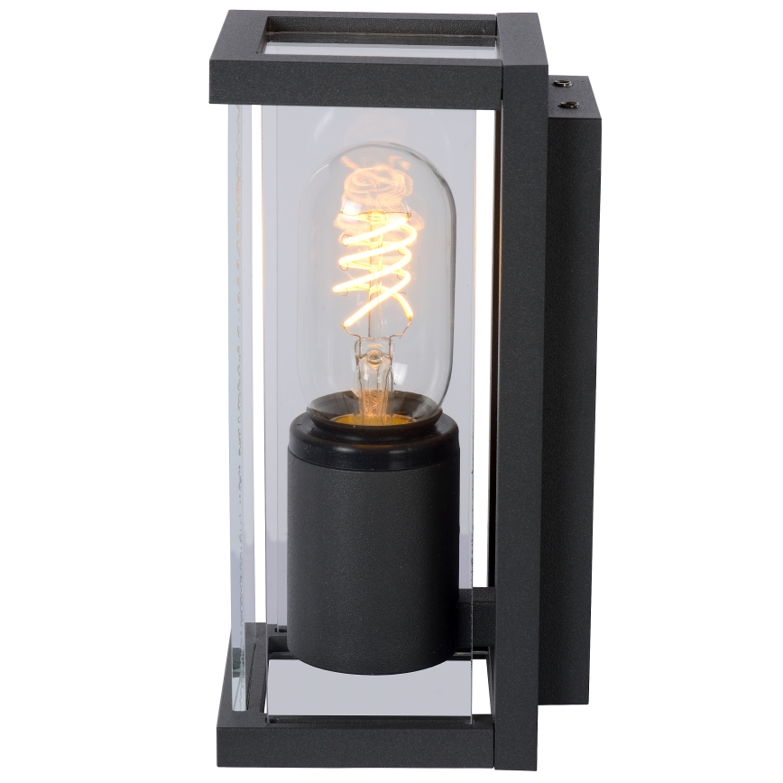 Lucide 27885/01/30 - Venkovní nástěnné svítidlo CLAIRE 1xE27/15W/230V IP54 černá