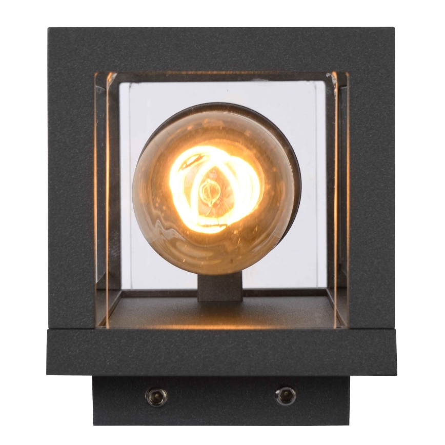 Lucide 27885/01/30 - Venkovní nástěnné svítidlo CLAIRE 1xE27/15W/230V IP54 černá