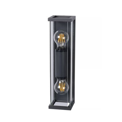 Lucide 27885/02/30 - Venkovní nástěnné svítidlo CLAIRE 2xE27/15W/230V IP54
