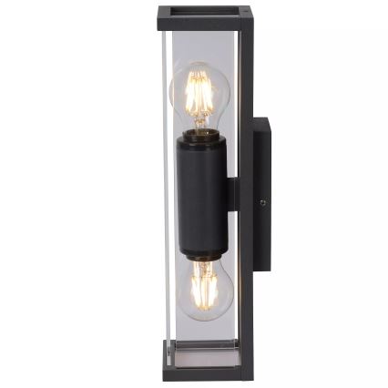 Lucide 27885/02/30 - Venkovní nástěnné svítidlo CLAIRE 2xE27/15W/230V IP54