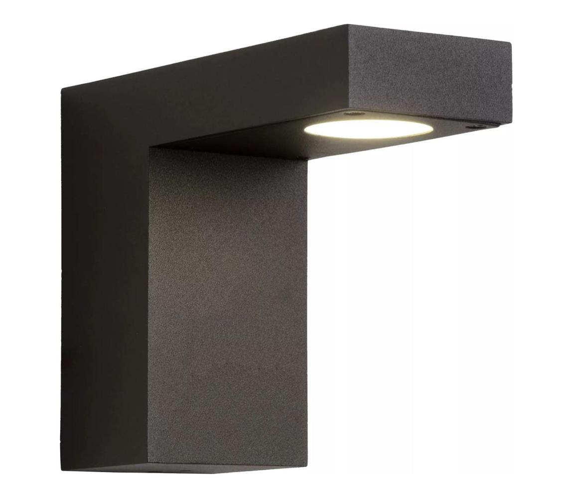 Lucide Lucide 28850/23/30 - LED venkovní nástěnné svítidlo TEXAS LED/6W/230V černá LC1614