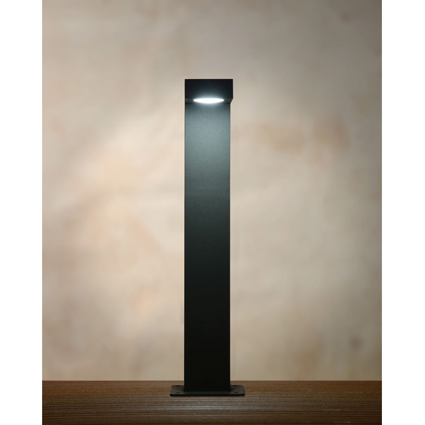 Lucide 28851/40/30 - LED venkovní lampa TEXAS LED/6W/230V černá 40 cm IP54