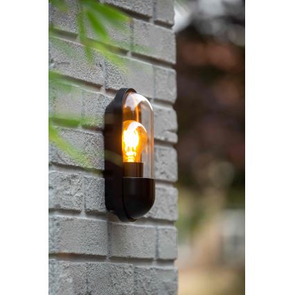 Lucide 29897/01/30 - Venkovní nástěnné svítidlo CAPSULE 1xE27/15W/230V IP54