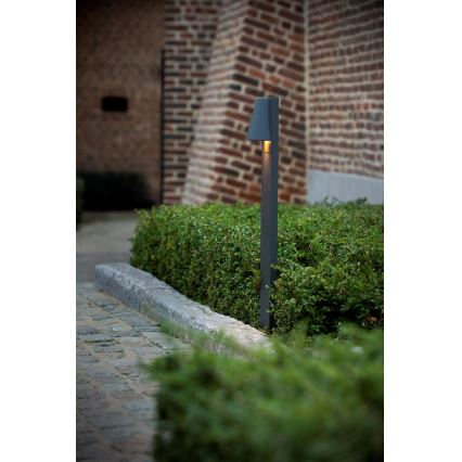 Lucide 29898/80/29 - Venkovní lampa LIAM 1xGU10/35W/230V IP44 80 cm antracit