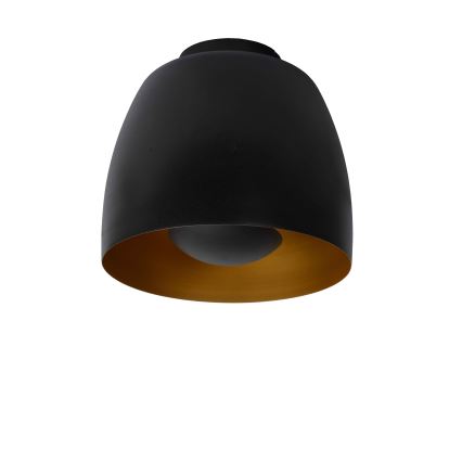 Lucide 30188/01/30 - Stropní svítidlo NOLAN 1xE27/60W/230V pr. 24 cm černá