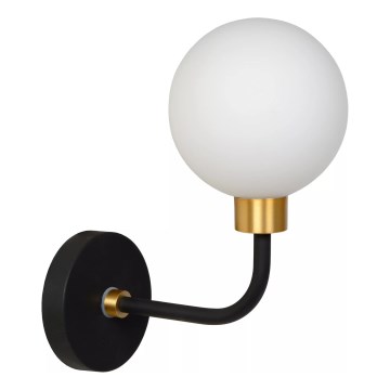 Lucide 30265/01/30 - Koupelnová nástěnná lampa BEREND 1xG9/33W/230V IP44 černá