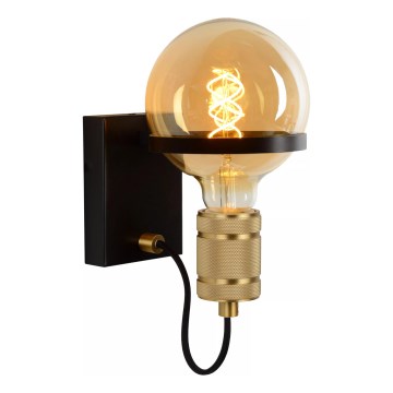 Lucide 30271/01/30 - Nástěnná lampa OTTELIEN 1xE27/60W/230V černá