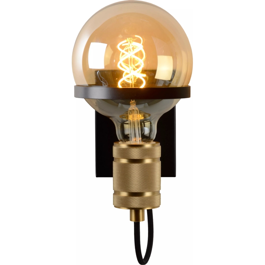 Lucide 30271/01/30 - Nástěnná lampa OTTELIEN 1xE27/60W/230V černá