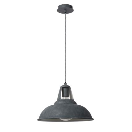 Lucide 30396/35/36 - Závěsné svítidlo MARKIT 1xE27/60W/230V šedé
