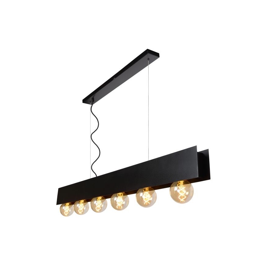 Lucide 30474/06/30 - Lustr na lanku SURTUS 6xE27/60W/230V