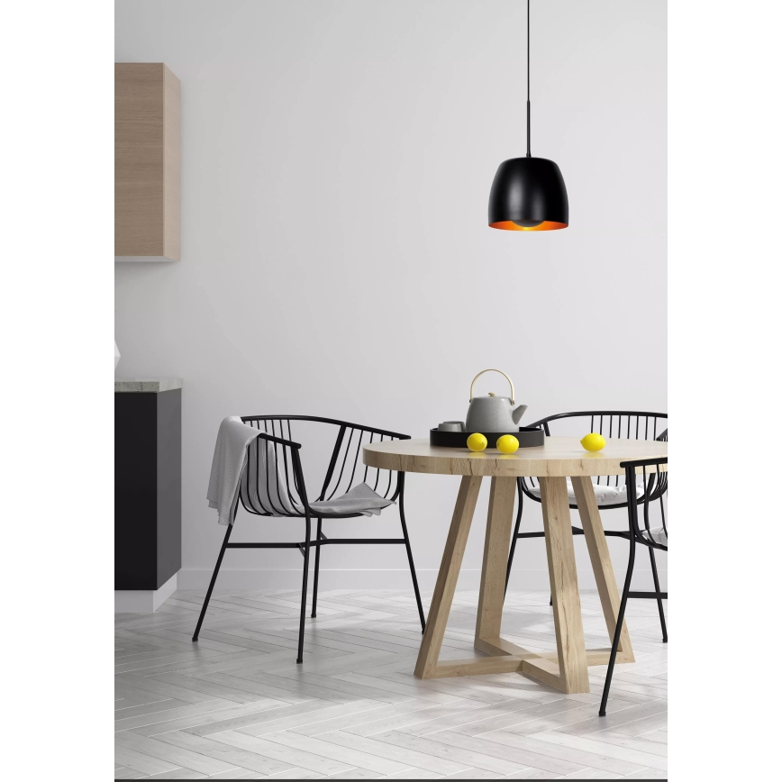 Lucide 30488/01/30 - Lustr na lanku NOLAN 1xE27/60W/230V černá