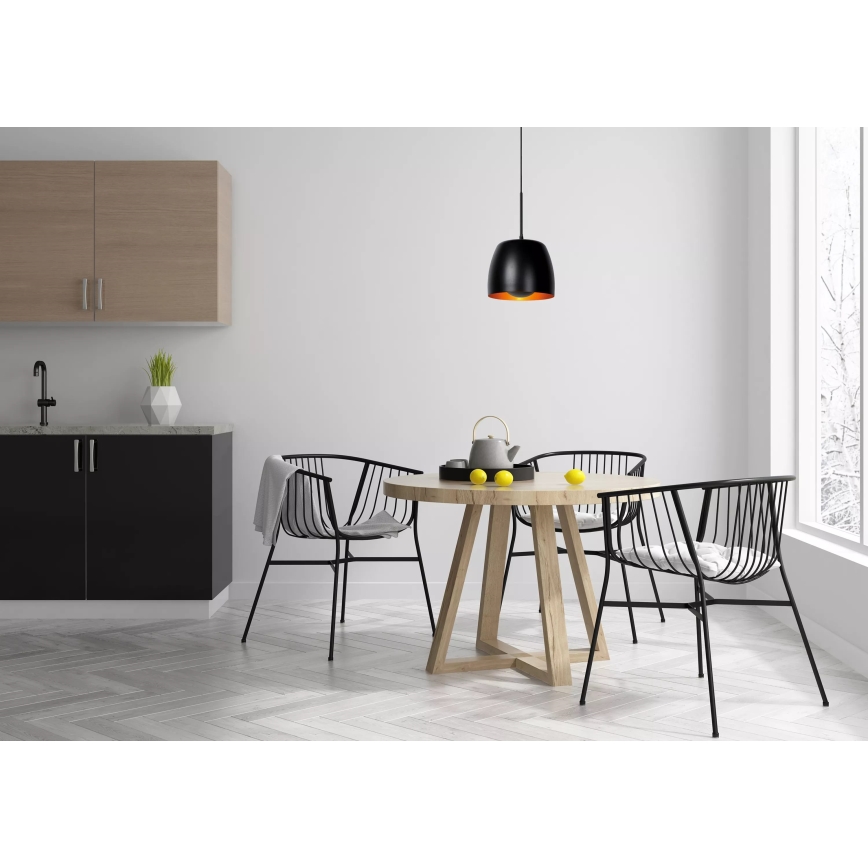 Lucide 30488/01/30 - Lustr na lanku NOLAN 1xE27/60W/230V černá
