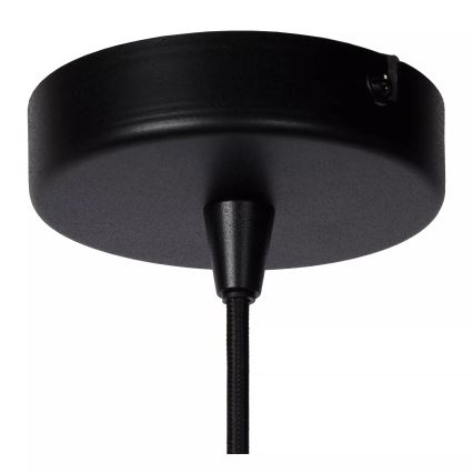 Lucide 30488/01/30 - Lustr na lanku NOLAN 1xE27/60W/230V černá