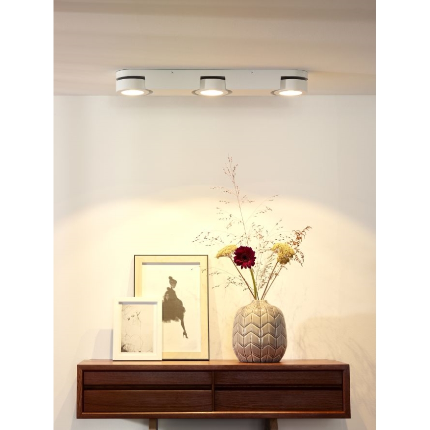 Lucide 33158/15/31 - LED Stmívatelné bodové svítidlo MITRAX 3xLED/5W/230V bílé