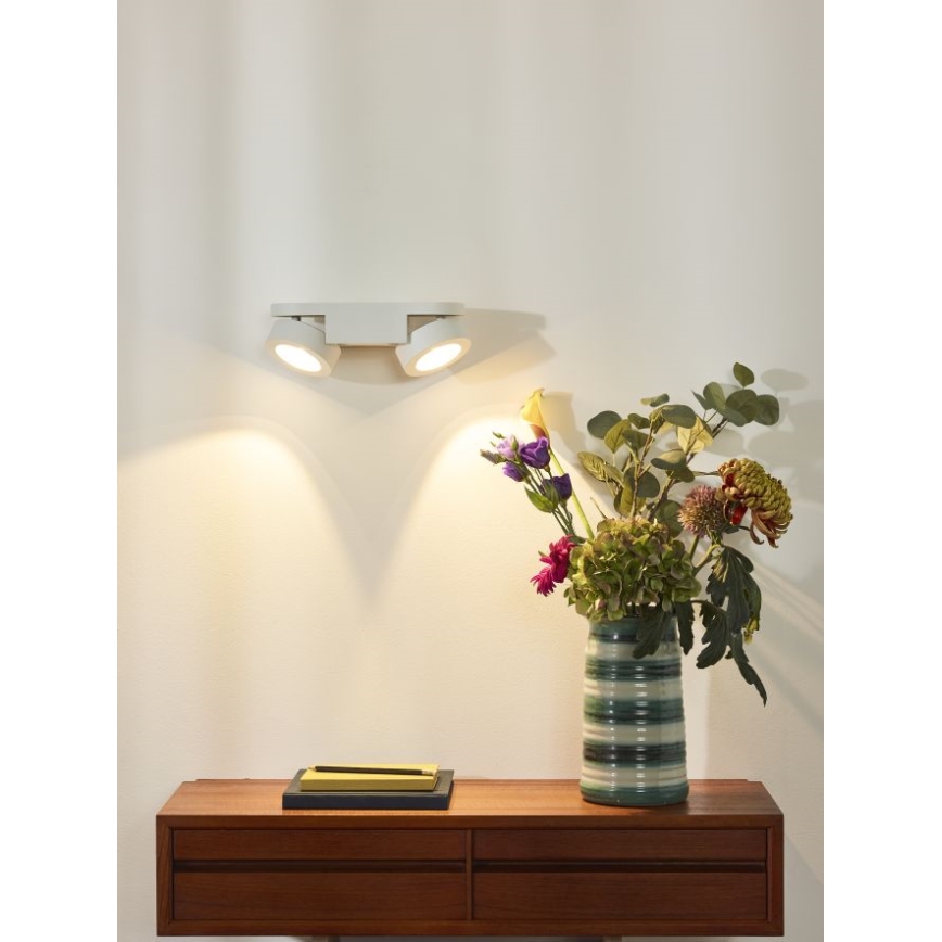 Lucide 33258/10/31 - LED bodové svítidlo MITRAX 2xLED/5W/230V bílé