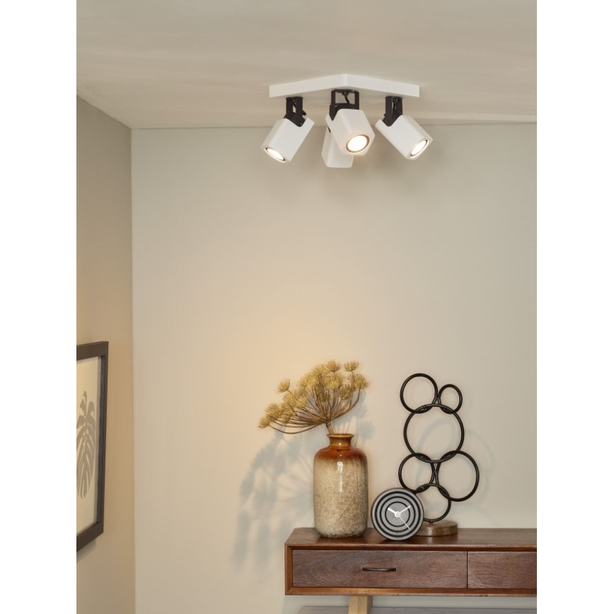 Lucide 33961/20/31 - LED bodové svítidlo ROAX 4xGU10/5W/230V bílé
