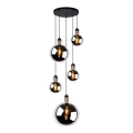 Lucide 34438/05/65 - Lustr na lanku JULIUS 5xE27/25W/230V