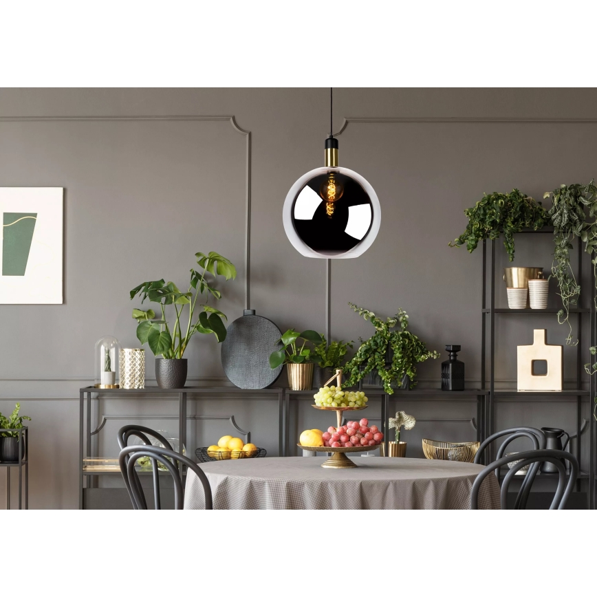 Lucide 34438/40/65 - Lustr na lanku JULIUS 1xE27/40W/230V
