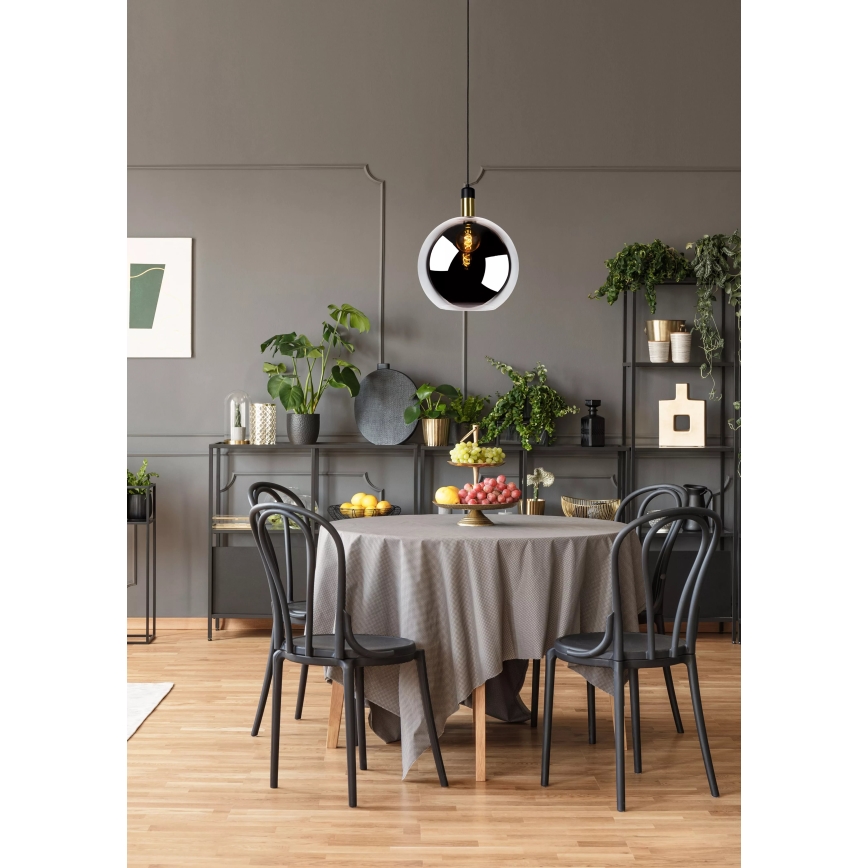 Lucide 34438/40/65 - Lustr na lanku JULIUS 1xE27/40W/230V