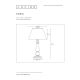 Lucide 34539/81/41 - Stolní lampa ROBIN 1xE27/40W/230V