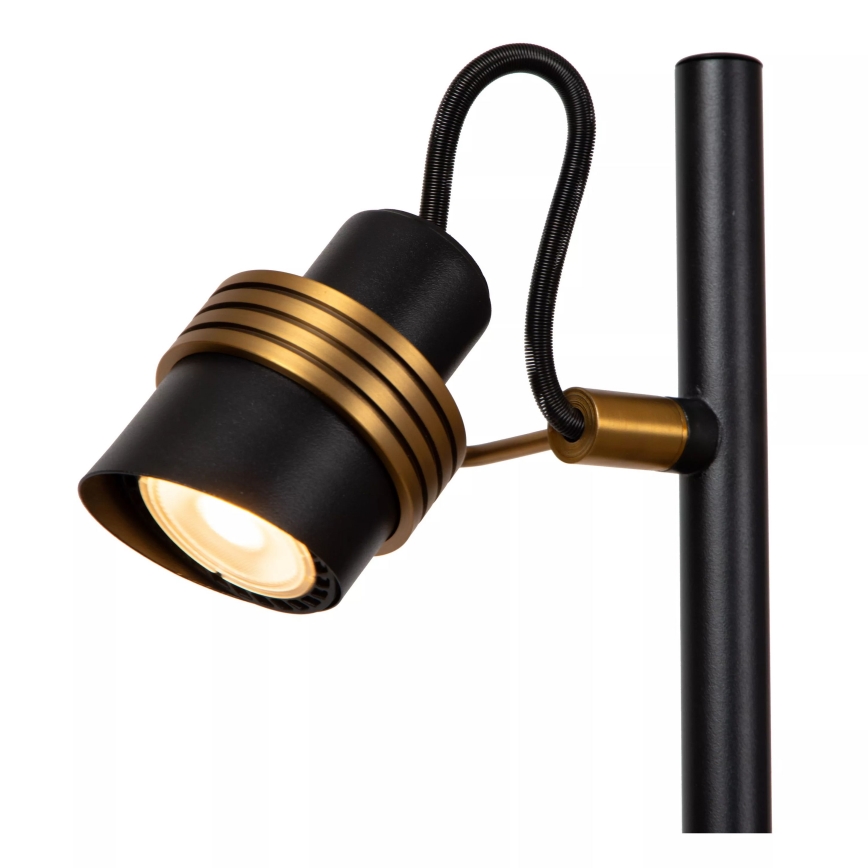 Lucide 34544/02/30 - Stolní lampa TUNDRAN 2xGU10/5W/230V černá