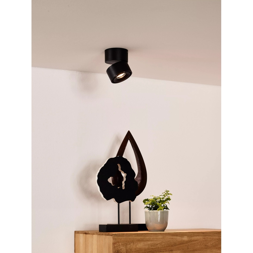 Lucide 35911/08/30 - LED Stmívatelné bodové svítidlo YUMIKO LED/10W/230V černá