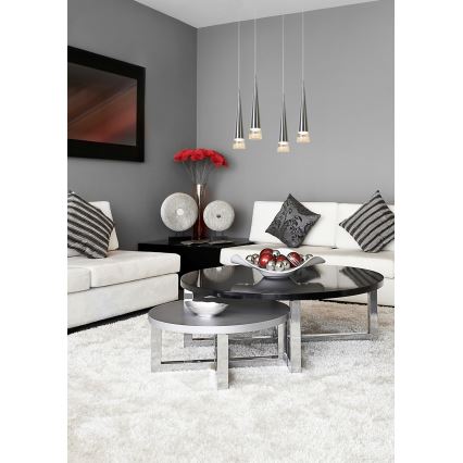 Lucide 36416/19/12 - LED závěsné svítidlo REIKO 4xLED/5W/230V