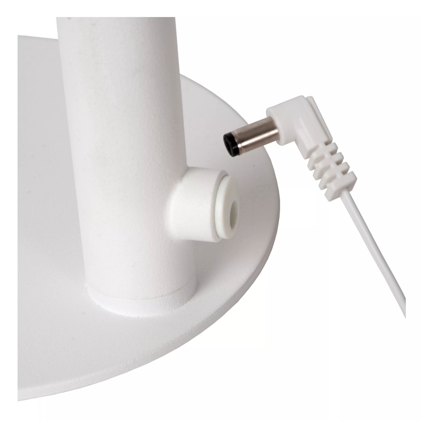 Lucide 36612/04/31 - LED Stmívatelná dotyková stolní lampa GILLY LED/3W/230V 4000 mAh bílá