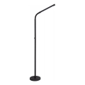 Lucide 36712/04/30 - LED Stmívatelná dotyková stojací lampa GILLY LED/6W/230V 4000 mAh černá