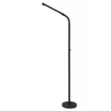 Lucide 36712/04/30 - LED Stmívatelná dotyková stojací lampa GILLY LED/6W/230V 4000 mAh černá