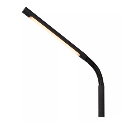 Lucide 36712/04/30 - LED Stmívatelná dotyková stojací lampa GILLY LED/6W/230V 4000 mAh černá