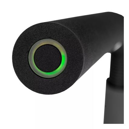 Lucide 36712/04/30 - LED Stmívatelná dotyková stojací lampa GILLY LED/6W/230V 4000 mAh černá