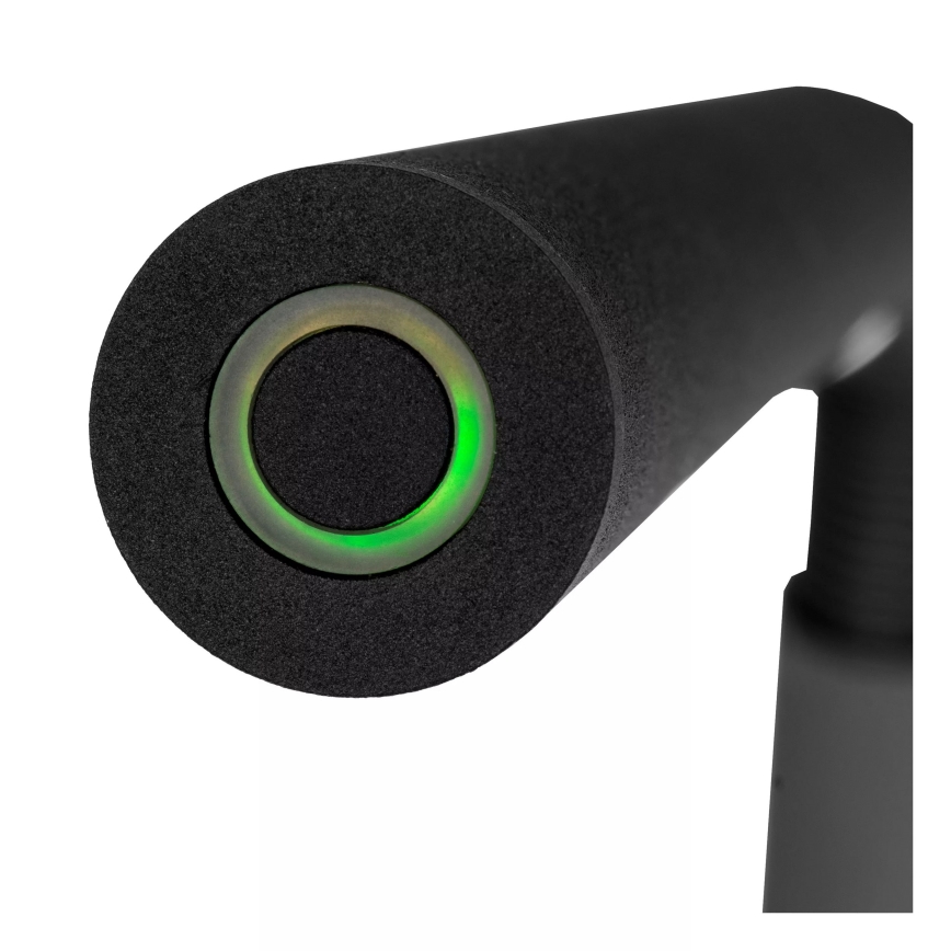 Lucide 36712/04/30 - LED Stmívatelná dotyková stojací lampa GILLY LED/6W/230V 4000 mAh černá
