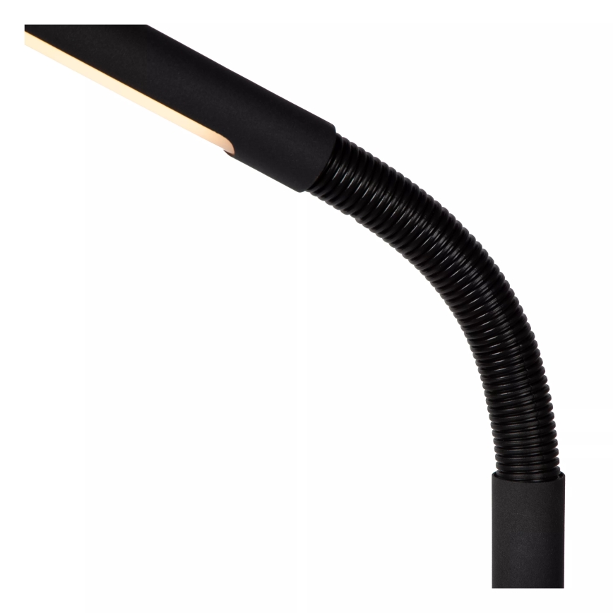 Lucide 36712/04/30 - LED Stmívatelná dotyková stojací lampa GILLY LED/6W/230V 4000 mAh černá