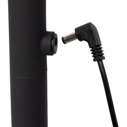 Lucide 36712/04/30 - LED Stmívatelná dotyková stojací lampa GILLY LED/6W/230V 4000 mAh černá