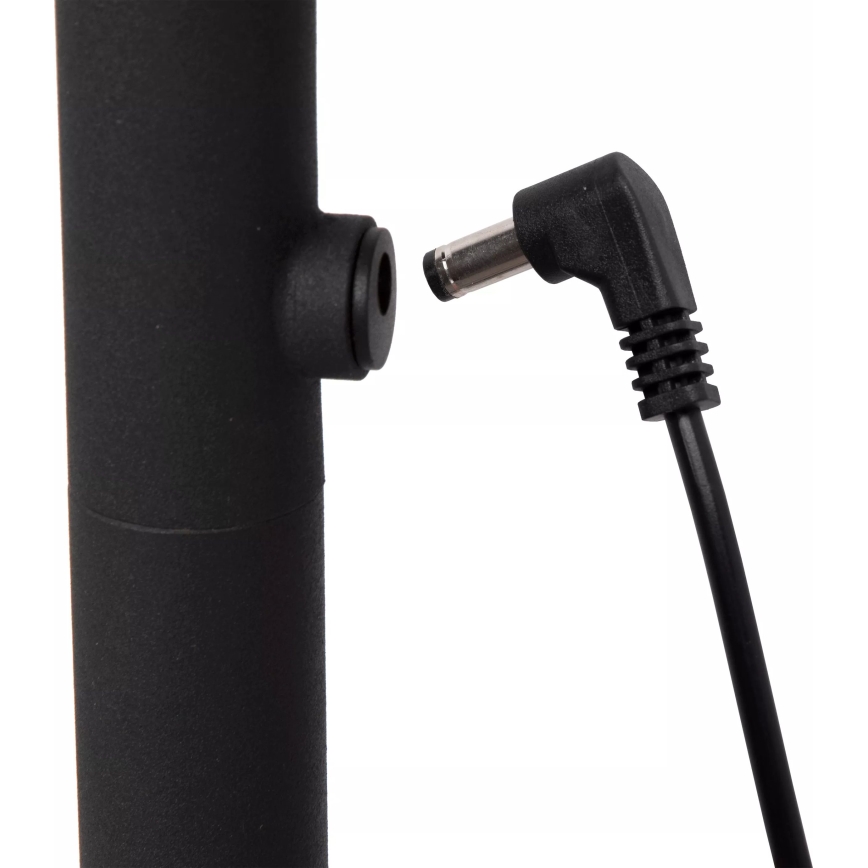 Lucide 36712/04/30 - LED Stmívatelná dotyková stojací lampa GILLY LED/6W/230V 4000 mAh černá