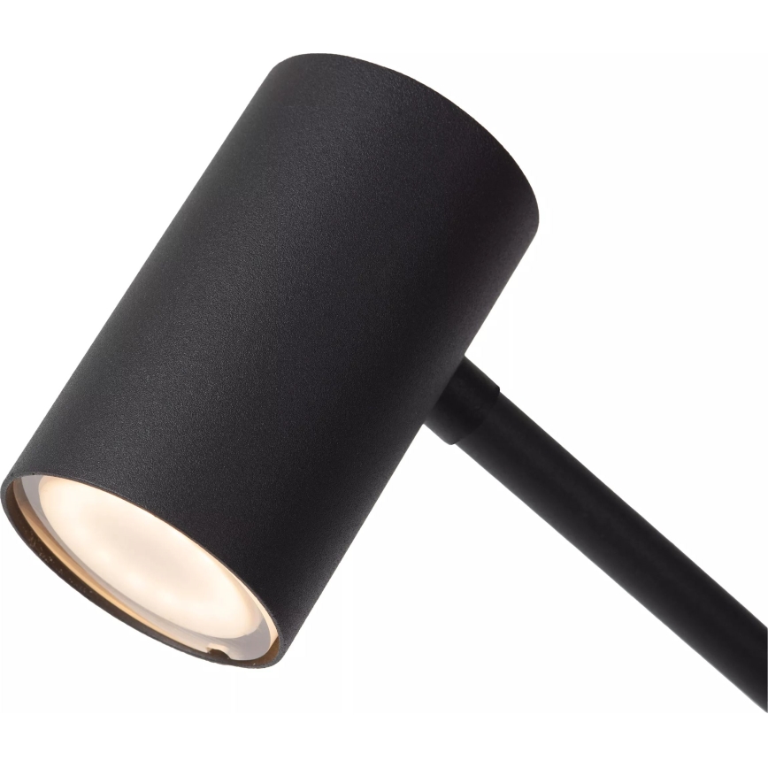 Lucide 36722/03/30 - LED Stmívatelná dotyková stojací lampa TIPIK LED/3W/230V černá