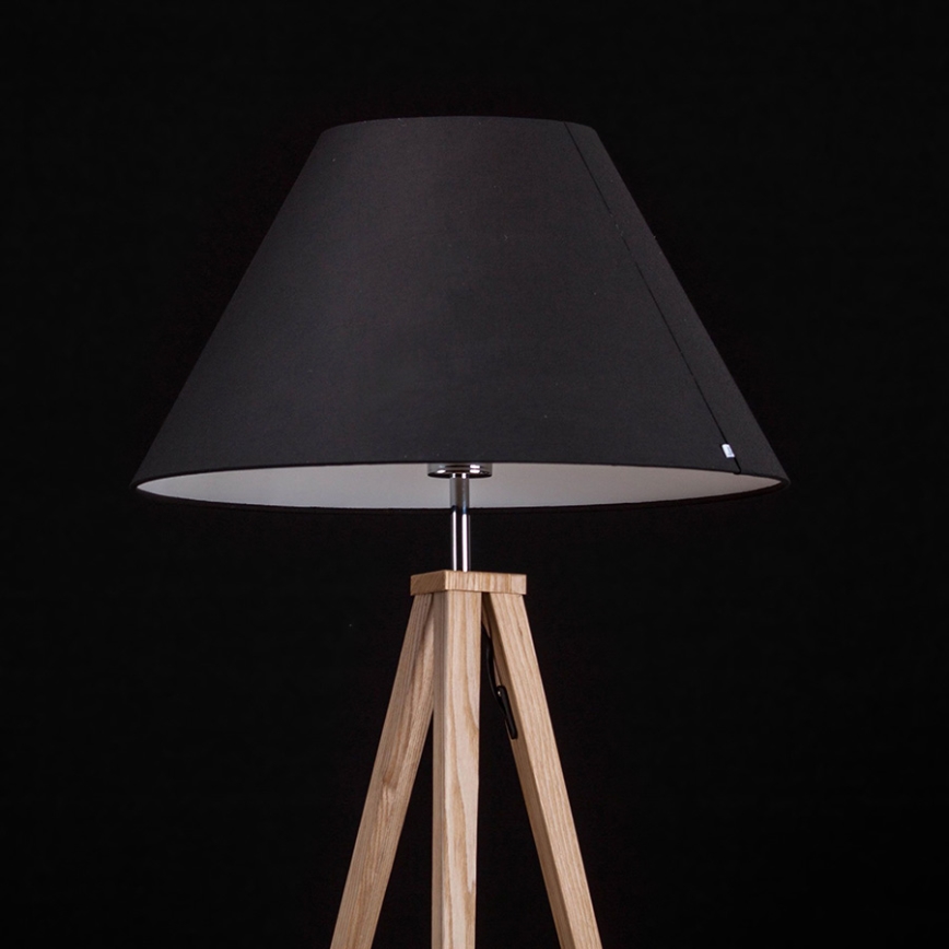 Lucide 42702/81/30 - Stojací lampa JOLLI 1xE27/60W/230V černá