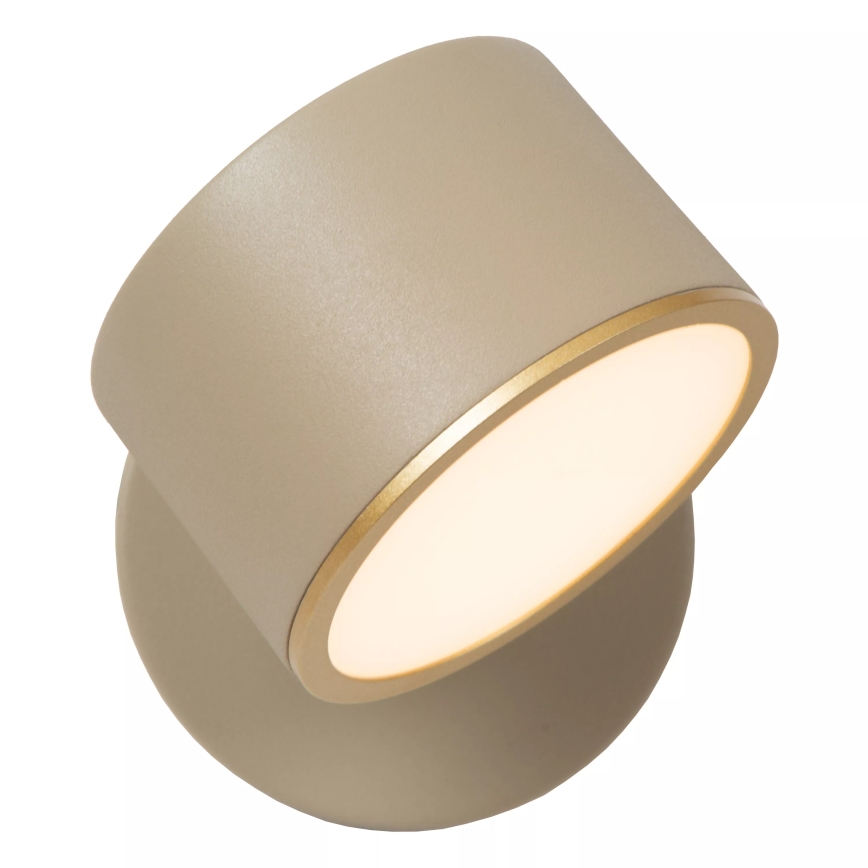 Lucide 44217/08/41 - LED Stmívatelné nástěnné bodové svítidlo GIAN LED/9W/230V béžová
