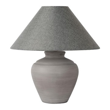 Lucide 44500/81/36 - Stolní lampa BONJO 1xE27/60W/230V šedá 40 cm
