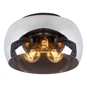 Lucide 45101/40/65 - Stropní svítidlo OLIVIA 3xE27/40W/230V pr. 40 cm černá