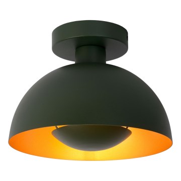 Lucide 45196/01/33 - Stropní svítidlo SIEMON 1xE27/40W/230V zelená
