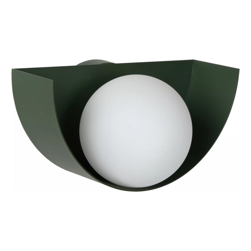 Lucide 45201/01/33 - Nástěnné svítidlo BENNI 1xG9/28W/230V zelená