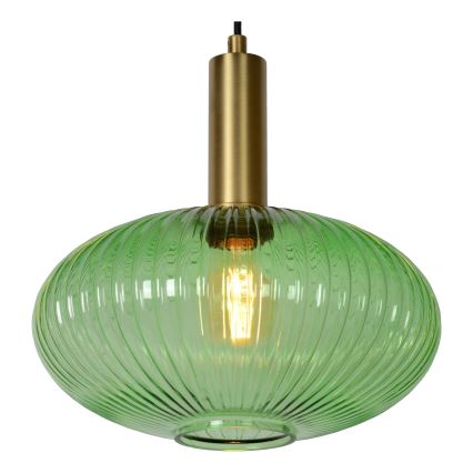 Lucide 45386/30/33 - Lustr na lanku MALOTO 1xE27/40W/230V pr. 30 cm zelená