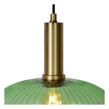 Lucide 45386/30/33 - Lustr na lanku MALOTO 1xE27/40W/230V pr. 30 cm zelená