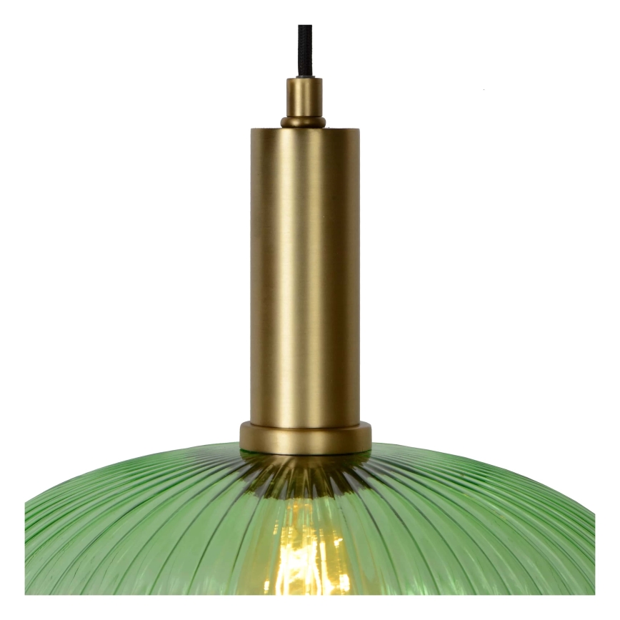 Lucide 45386/30/33 - Lustr na lanku MALOTO 1xE27/40W/230V pr. 30 cm zelená