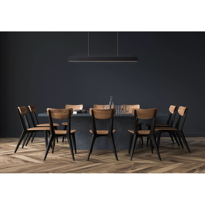 Lucide 45455/36/30 - LED Stmívatelný lustr na lanku RAYA LED/36W/230V 119 cm černá