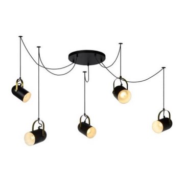 Lucide 45466/05/30 - Lustr na lanku SWAPP 5xE27/40W/230V