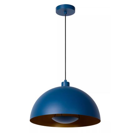 Lucide 45496/01/35 - Lustr na lanku SIEMON 1xE27/40W/230V modrá