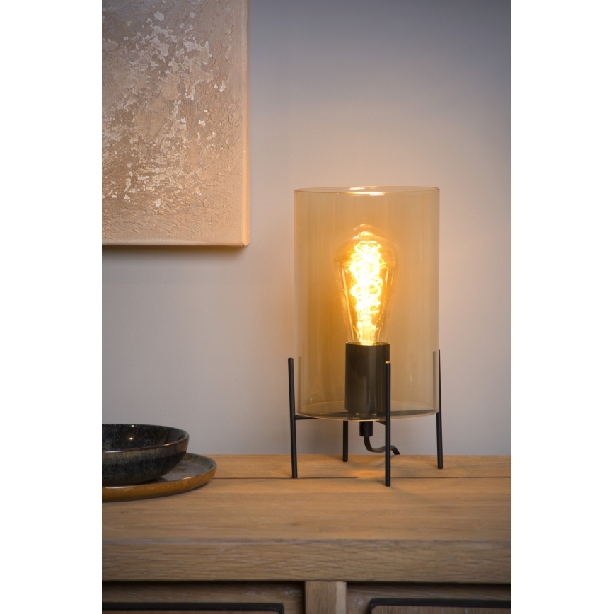 Lucide 45566/01/62 - Stolní lampa STEFFIE 1xE27/40W/230V